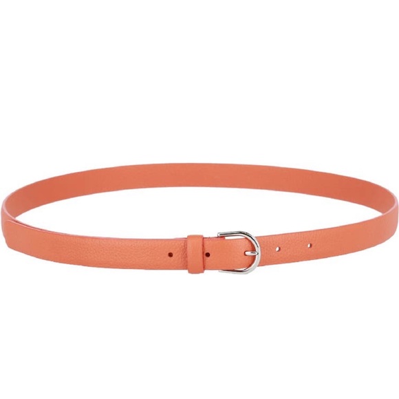 Dunhill Chestnut Leather Belt - Picture 1 of 9